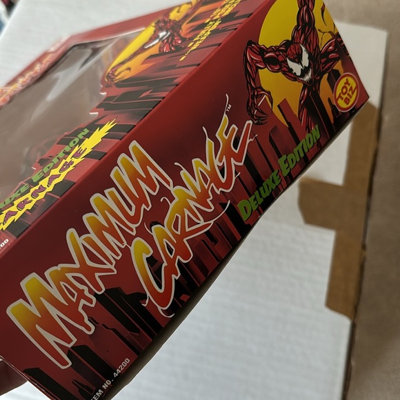 Marvel Comics Maximun Carnage 10” Action Figure Unopened Box 1994 - Picture 8 of 8